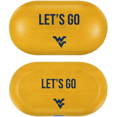 West Virginia University Mountaineers Galaxy Buds Plus Skin
