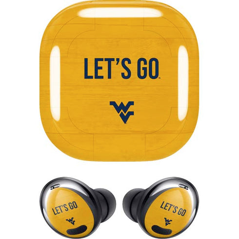 West Virginia University Mountaineers Galaxy Buds Pro Skin