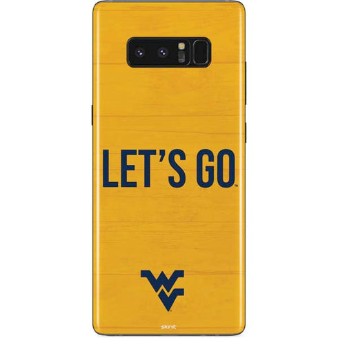 West Virginia University Mountaineers Galaxy Note 8 Skin