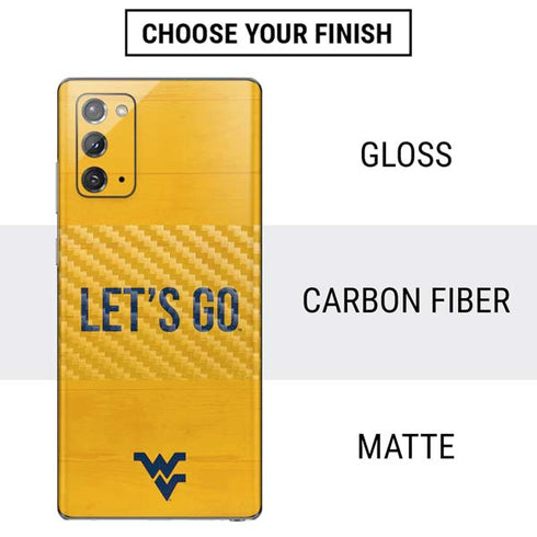 West Virginia University Mountaineers Galaxy Note20 5G Skin