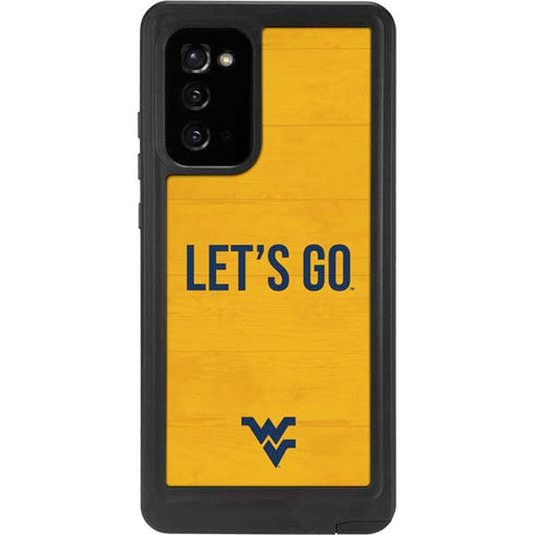 West Virginia University Mountaineers Galaxy Note20 5G Waterproof Case