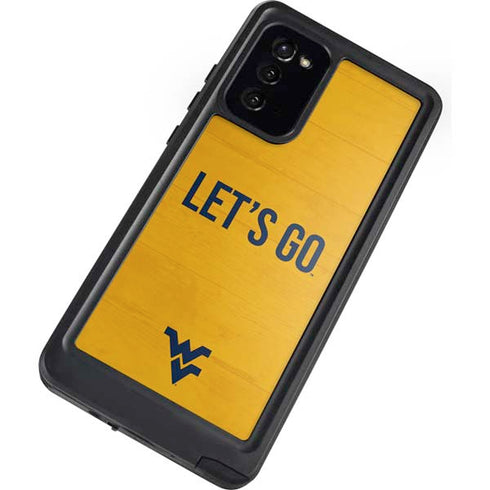 West Virginia University Mountaineers Galaxy Note20 5G Waterproof Case