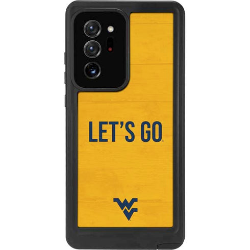 West Virginia University Mountaineers Galaxy Note20 Ultra 5G Waterproof Case