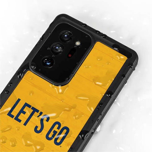 West Virginia University Mountaineers Galaxy Note20 Ultra 5G Waterproof Case