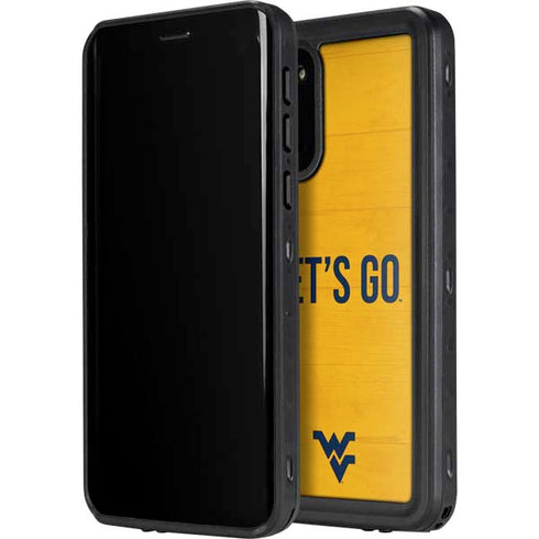 West Virginia University Mountaineers Galaxy S20 Plus Waterproof Case