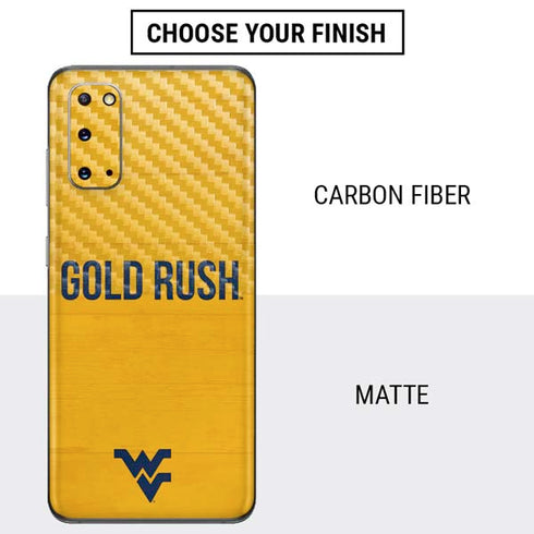 West Virginia University Mountaineers Galaxy S20 Skin