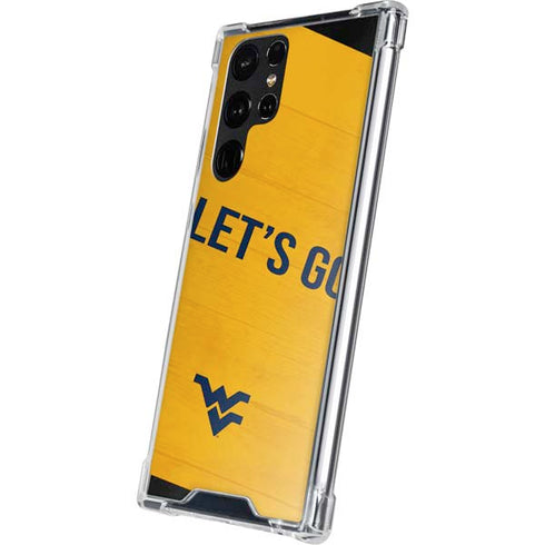 West Virginia University Mountaineers Galaxy S22 Ultra Clear Case