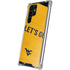 West Virginia University Mountaineers Galaxy S22 Ultra Clear Case
