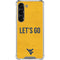 West Virginia University Mountaineers Galaxy S23 Clear Case