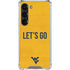 West Virginia University Mountaineers Galaxy S23 Clear Case