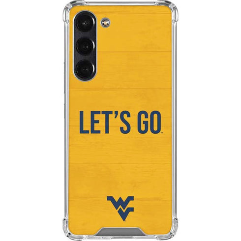 West Virginia University Mountaineers Galaxy S23 FE Clear Case