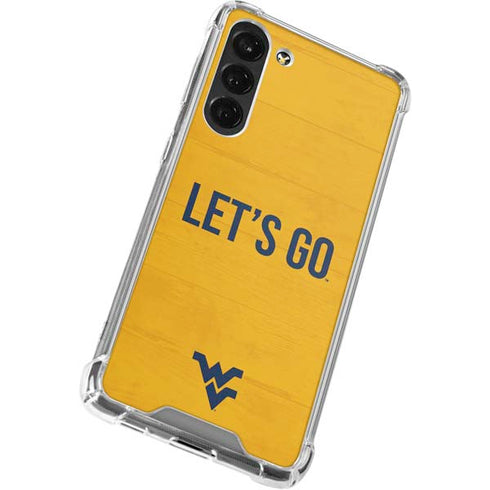 West Virginia University Mountaineers Galaxy S23 FE Clear Case