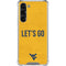 West Virginia University Mountaineers Galaxy S23 Plus Clear Case