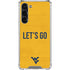 West Virginia University Mountaineers Galaxy S23 Plus Clear Case