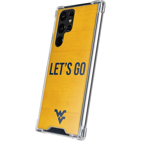 West Virginia University Mountaineers Galaxy S23 Ultra Clear Case