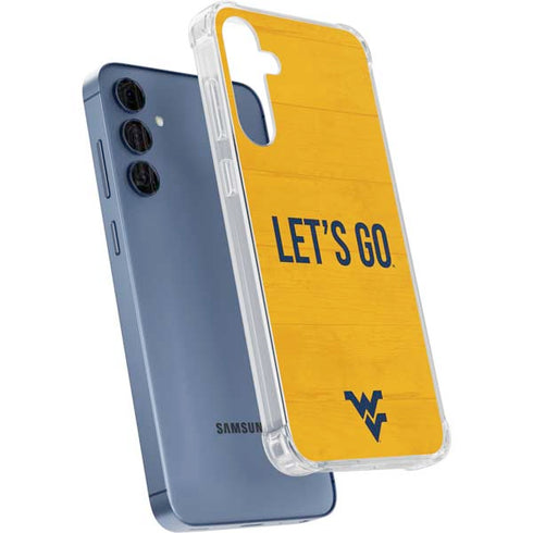 West Virginia University Mountaineers Galaxy S24 Clear Case