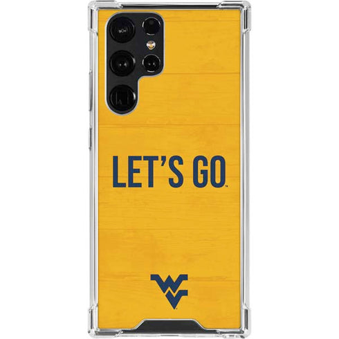 West Virginia University Mountaineers Galaxy S24 Ultra Clear Case