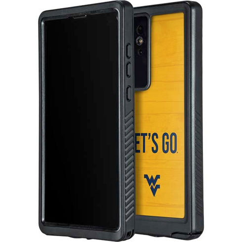 West Virginia University Mountaineers Galaxy S24 Ultra Waterproof Case