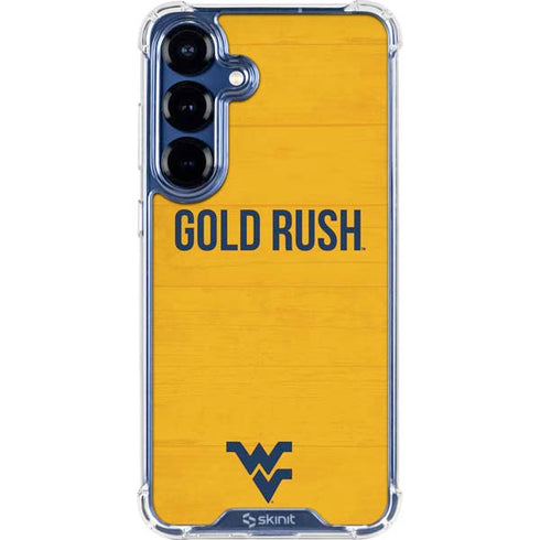 West Virginia University Mountaineers Galaxy S25 Clear Case
