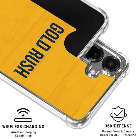 West Virginia University Mountaineers Galaxy S26 Plus Clear Case