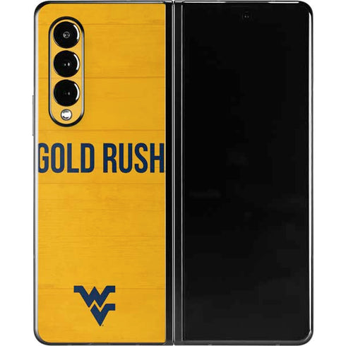 West Virginia University Mountaineers Galaxy Z Fold3 5G Skin