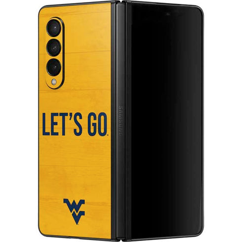 West Virginia University Mountaineers Galaxy Z Fold3 5G Skin