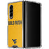 West Virginia University Mountaineers Galaxy Z Fold4 5G Clear Case
