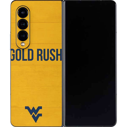 West Virginia University Mountaineers Galaxy Z Fold4 5G Skin
