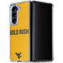 West Virginia University Mountaineers Galaxy Z Fold5 5G Clear Case