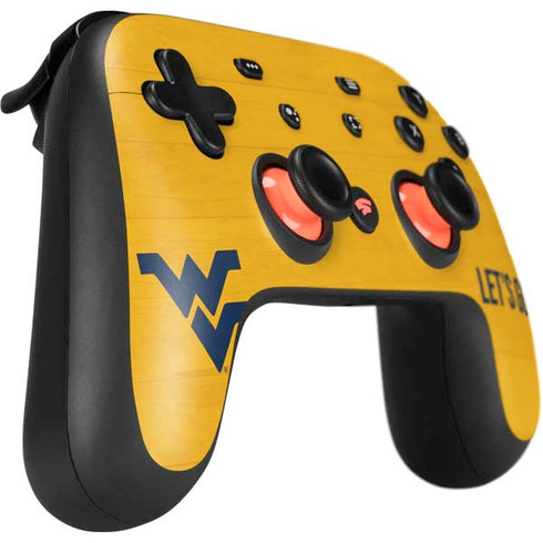 West Virginia University Mountaineers Google Stadia Controller Skin