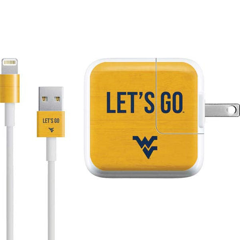 West Virginia University Mountaineers iPad Charger (10W USB) Skin
