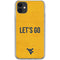 West Virginia University Mountaineers iPhone 11 Clear Case