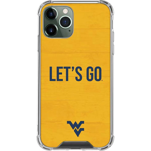 West Virginia University Mountaineers iPhone 11 Pro Max Clear Case