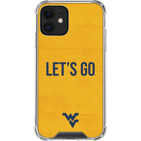 West Virginia University Mountaineers iPhone 12 Clear Case