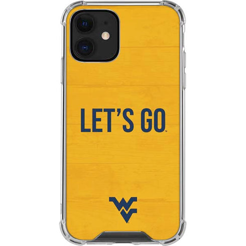 West Virginia University Mountaineers iPhone 12 Mini Clear Case