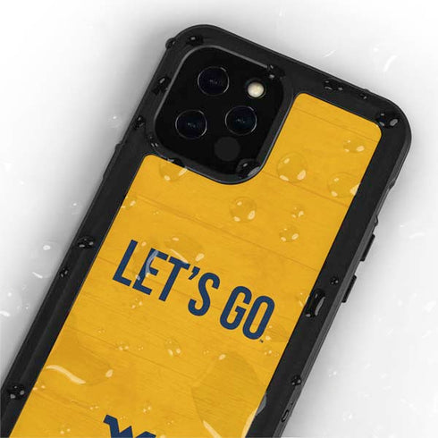 West Virginia University Mountaineers iPhone 12 Pro Waterproof Case