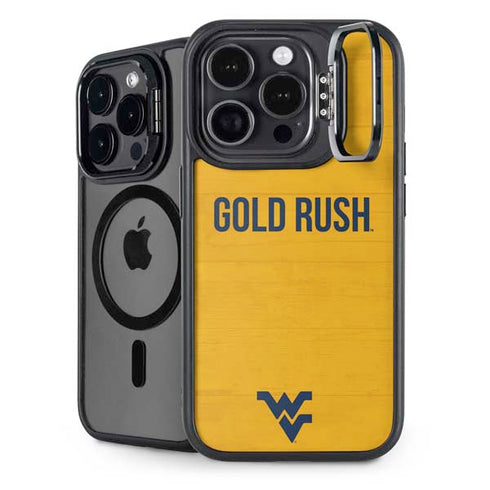 West Virginia University Mountaineers iPhone 13 Pro Max Kickstand Case