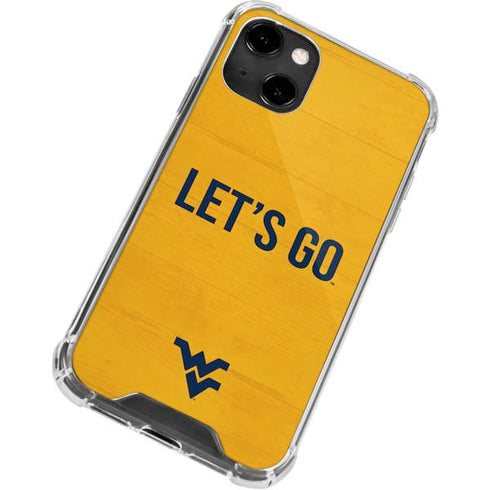 West Virginia University Mountaineers iPhone 14 Clear Case