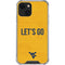 West Virginia University Mountaineers iPhone 14 Plus Clear Case