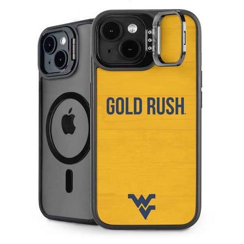West Virginia University Mountaineers iPhone 14 Plus Kickstand Case