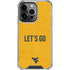 West Virginia University Mountaineers iPhone 14 Pro Clear Case