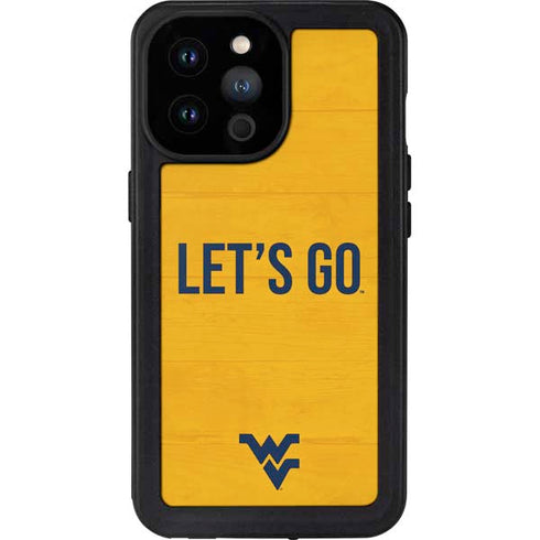 West Virginia University Mountaineers iPhone 14 Pro Max Waterproof Case
