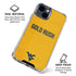 West Virginia University Mountaineers iPhone 15 Clear Case