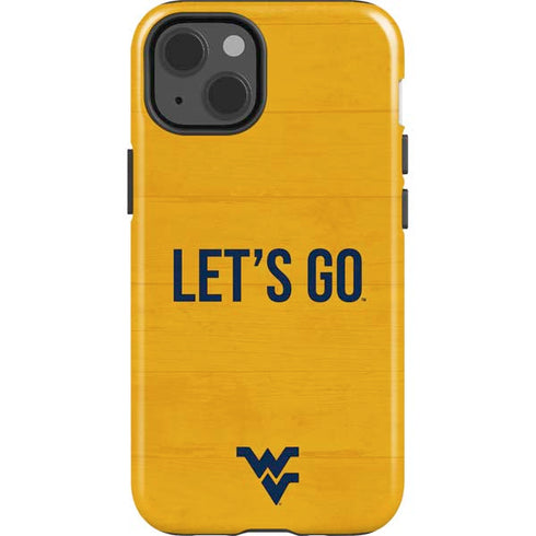 West Virginia University Mountaineers iPhone 15 Plus Impact Case