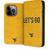West Virginia University Mountaineers iPhone 15 Pro Folio Case