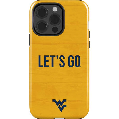 West Virginia University Mountaineers iPhone 15 Pro Impact Case