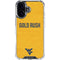 West Virginia University Mountaineers iPhone 16 Plus Clear Case
