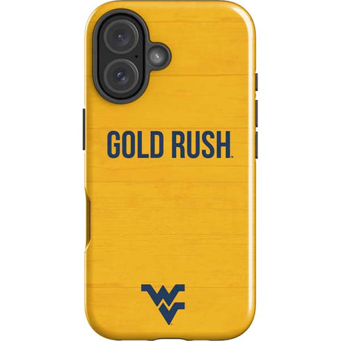 West Virginia University Mountaineers iPhone 16 Plus Impact Case