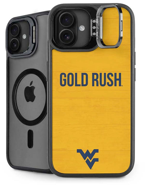 West Virginia University Mountaineers iPhone 16 Plus Kickstand Case