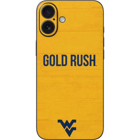 West Virginia University Mountaineers iPhone 16 Plus Skin